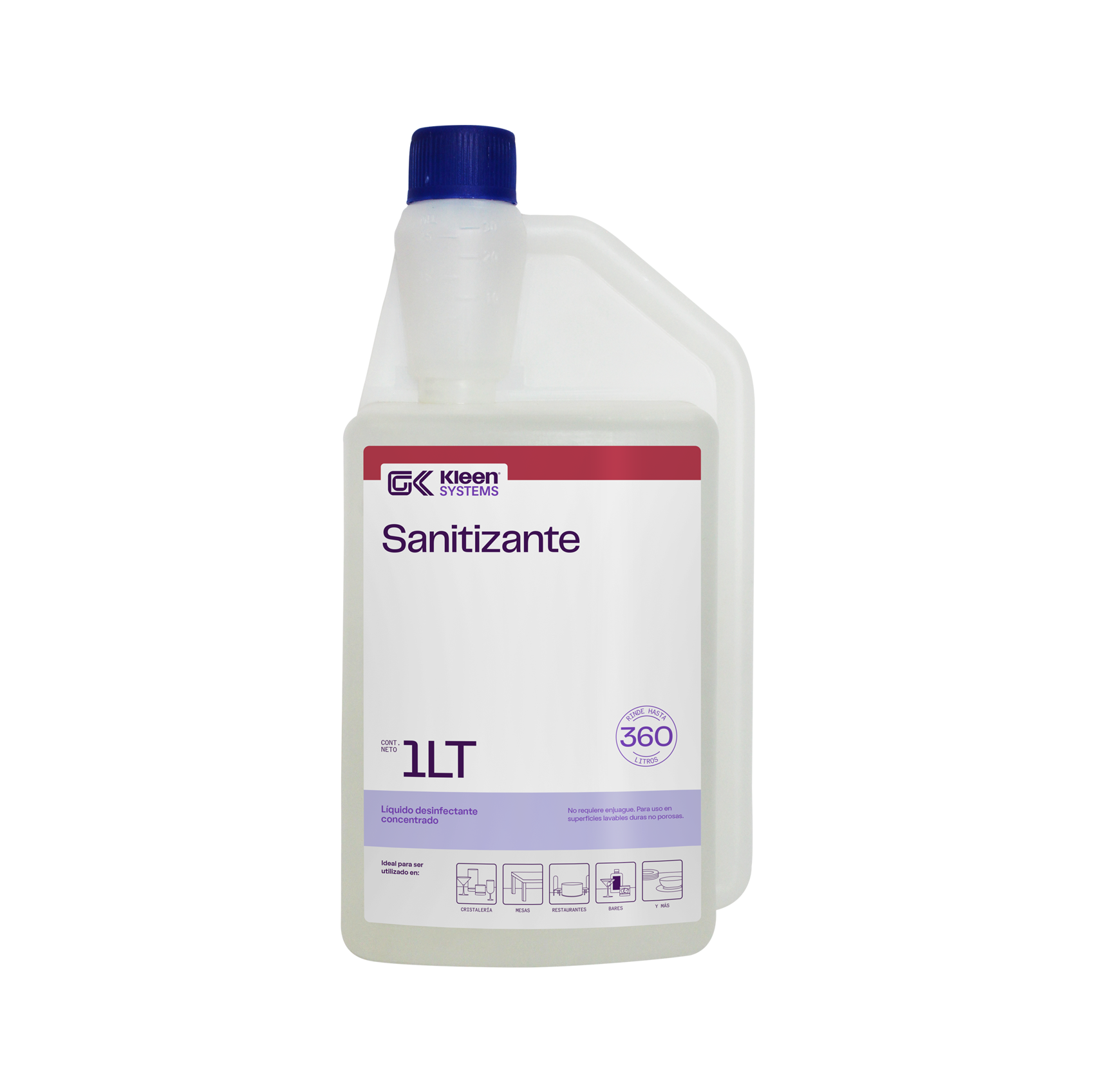 Sanitizante Gel Kleen - Desinfección Concentrada