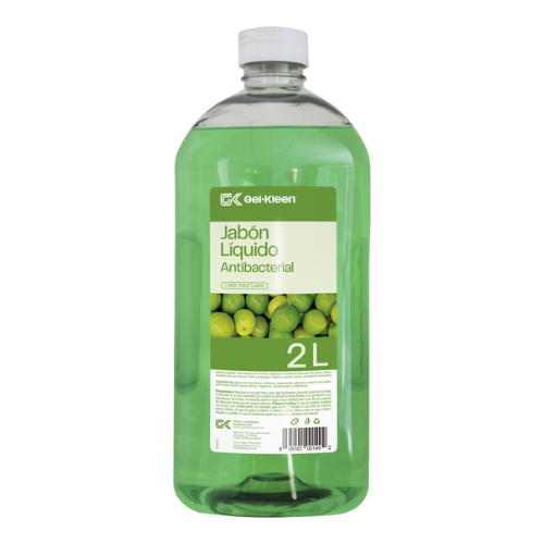 Jabón Líquido Antibacterial Gel Kleen Limón Purificante - Antibacterial