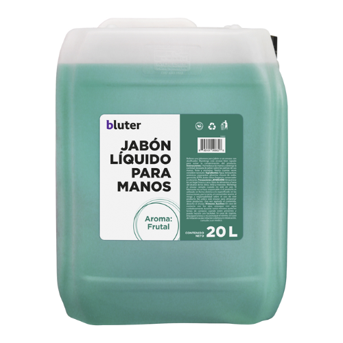 Bluter Jabón Líquido Antibacterial Frutal 20L para Manos