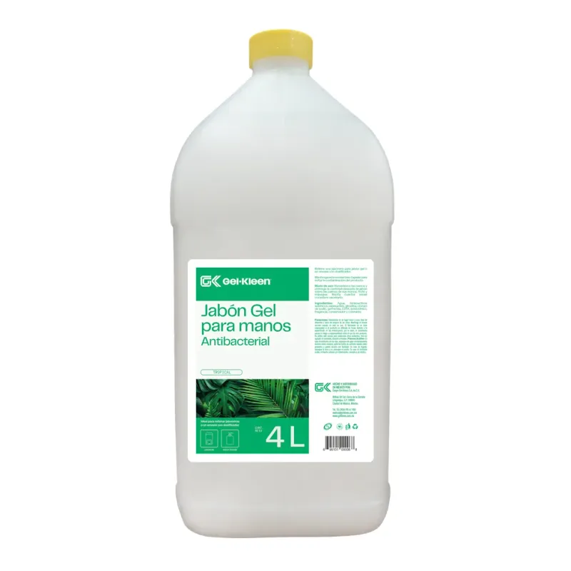 Jabón Gel Antibacterial para Manos