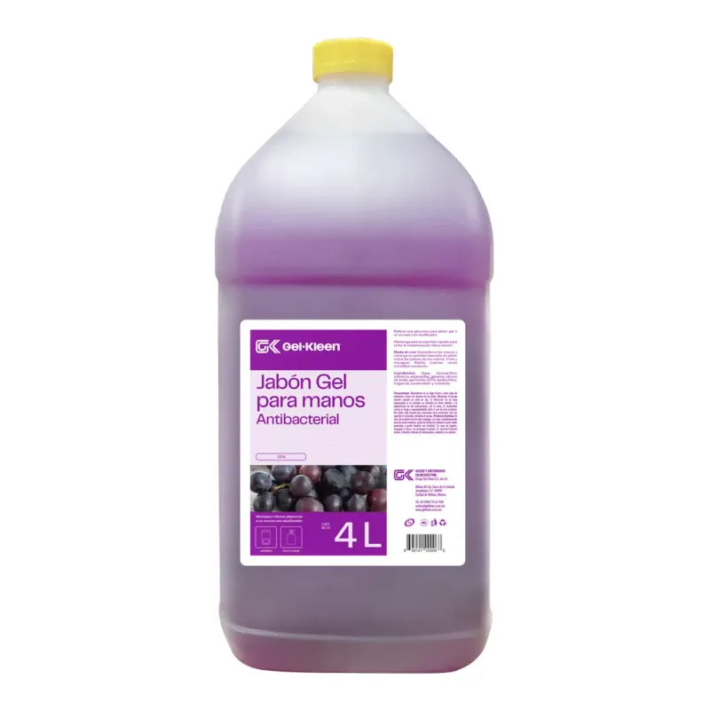Jabón Gel Antibacterial para Manos