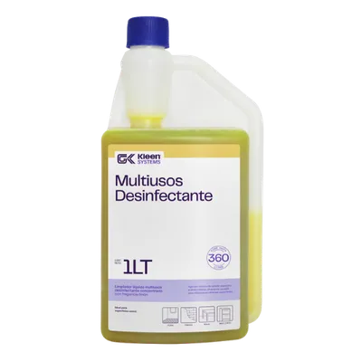 Gel Kleen Limpiador Multiusos Desinfectante Concentrado Limón 1L